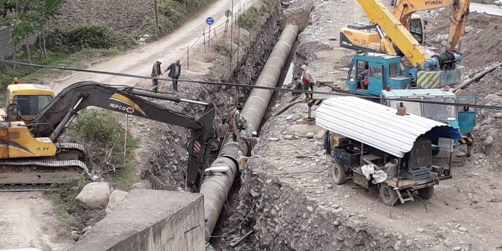 خط انتقال آب به مرزن آباد ،نوشهر و چالوس